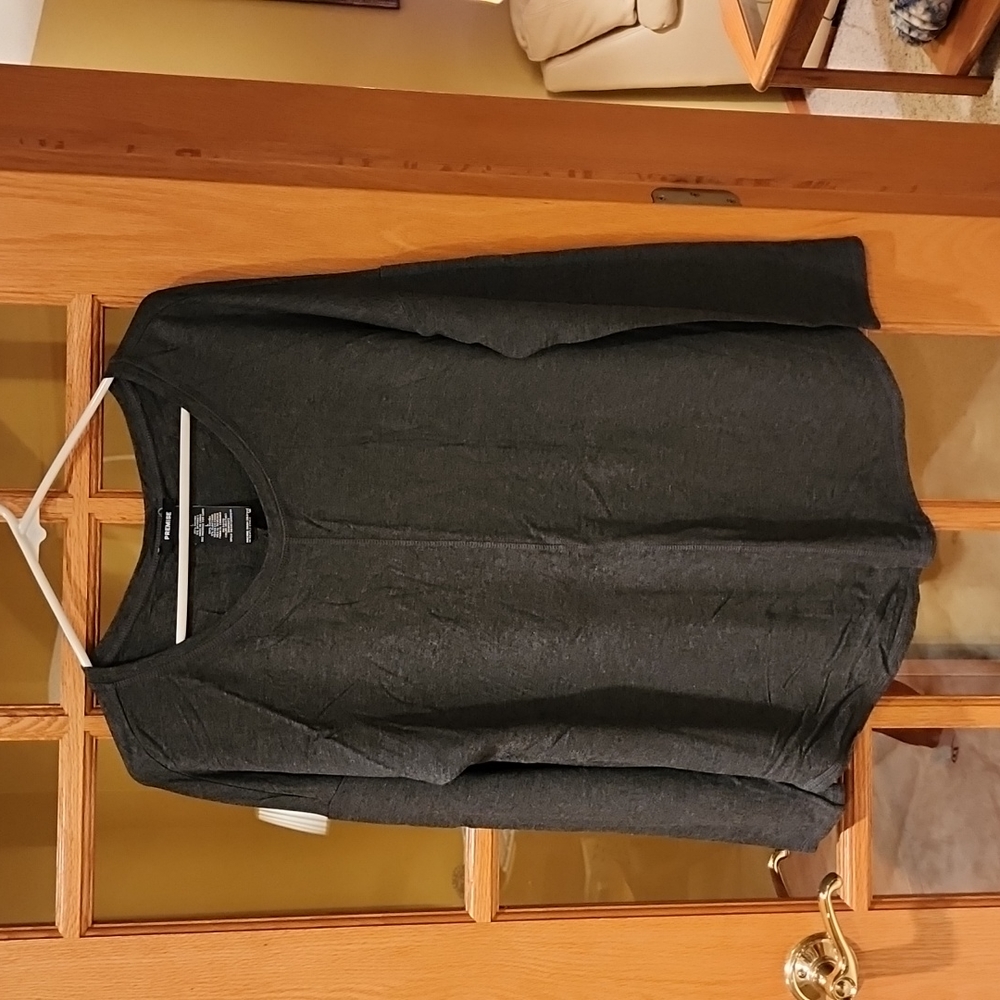 Grey Soft Flowy Top